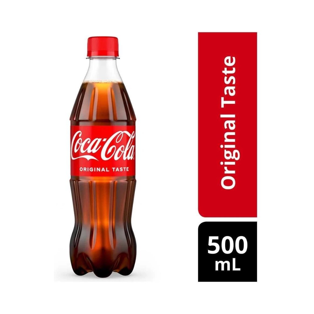 Coca Cola Original Bottles 500ml - Pack of 24