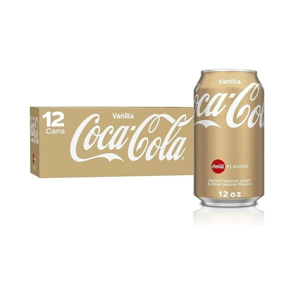Coca Cola Vanilla Cans 355ml - Pack of 12