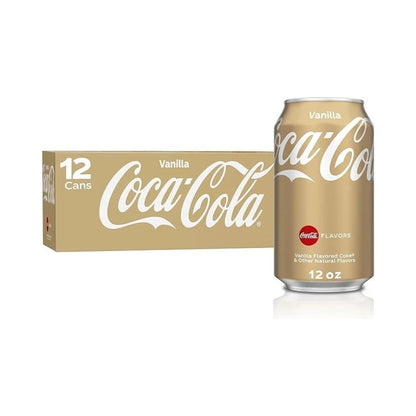 Coca Cola Vanilla Cans 355ml - Pack of 12