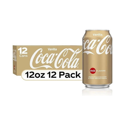 Coca Cola Vanilla Cans 355ml - Pack of 12