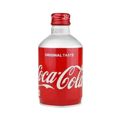 Coca Cola Original Fizzy Drink Metal Bottle 300ml - Japanese Import