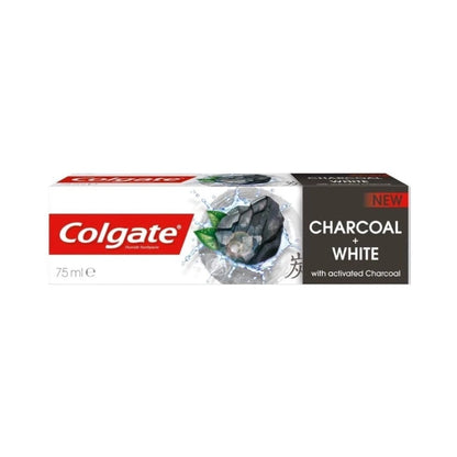 Colgate Charcoal + White Toothpaste 75ml - Pack of 3