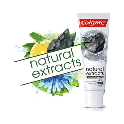 Colgate Charcoal + White Toothpaste 75ml - Pack of 3