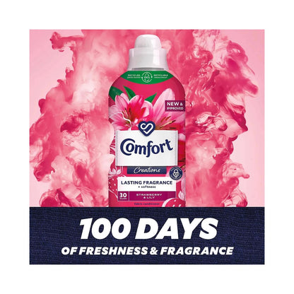 Comfort Creations Strawberry & Lily Fabric Conditioner 900ml - 30 Washes