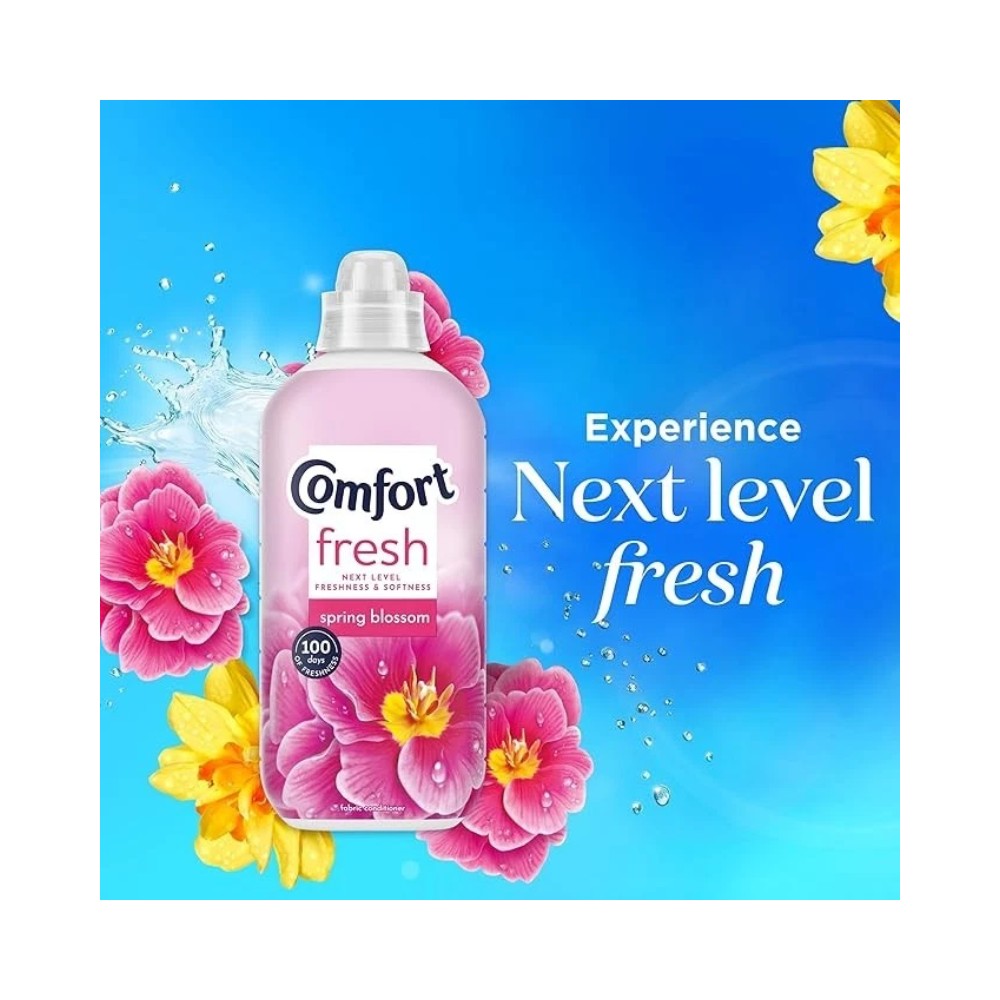 Comfort Fresh Spring Blossom Fabric Conditioner 990ml - 31 Washes