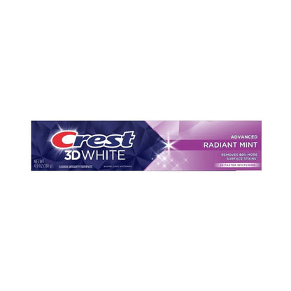 Crest 3D White Advanced Radiant Mint Toothpaste 138g