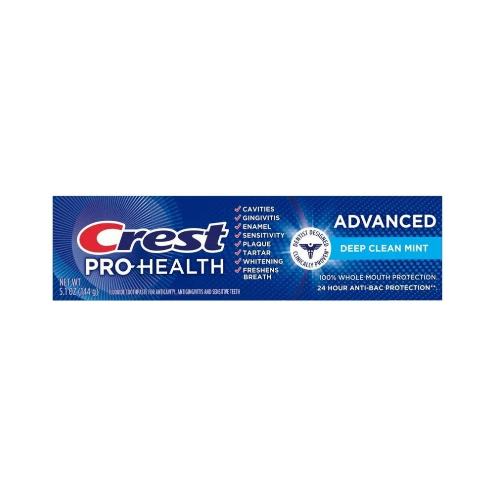Crest Pro Health Advanced Deep Clean Mint Toothpaste 5.1oz (144g)