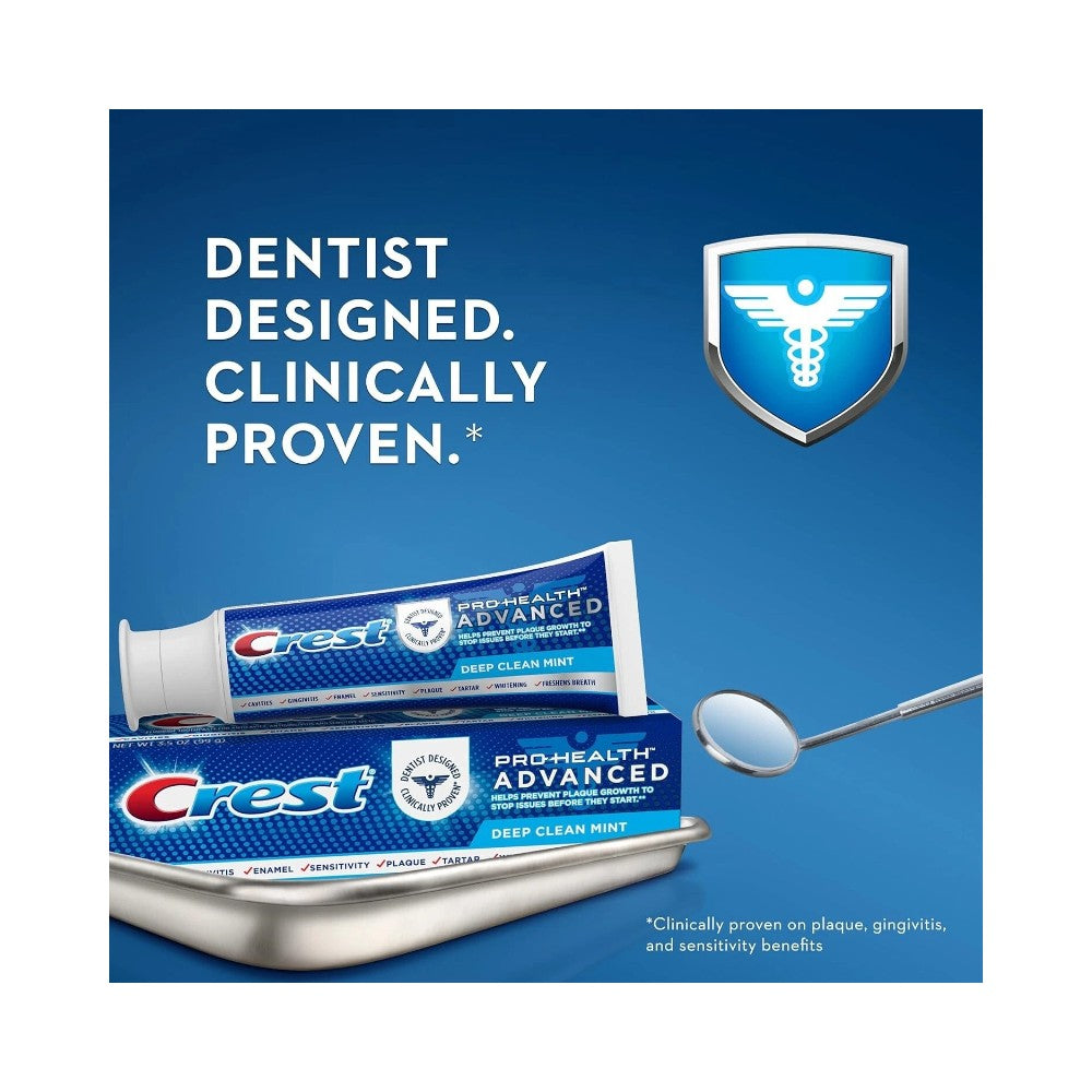 Crest Pro Health Advanced Deep Clean Mint Toothpaste 5.1oz (144g)