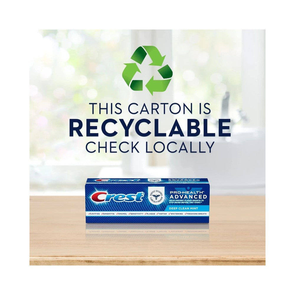 Crest Pro Health Advanced Deep Clean Mint Toothpaste 5.1oz (144g)