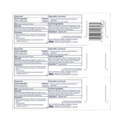 Crest 3D White Brilliance Vibrant Peppermint Toothpaste 116g