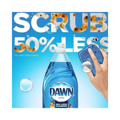 Dawn Ultra Dishwashing Liquid Soap Original Scent 19.4 oz (573ml)