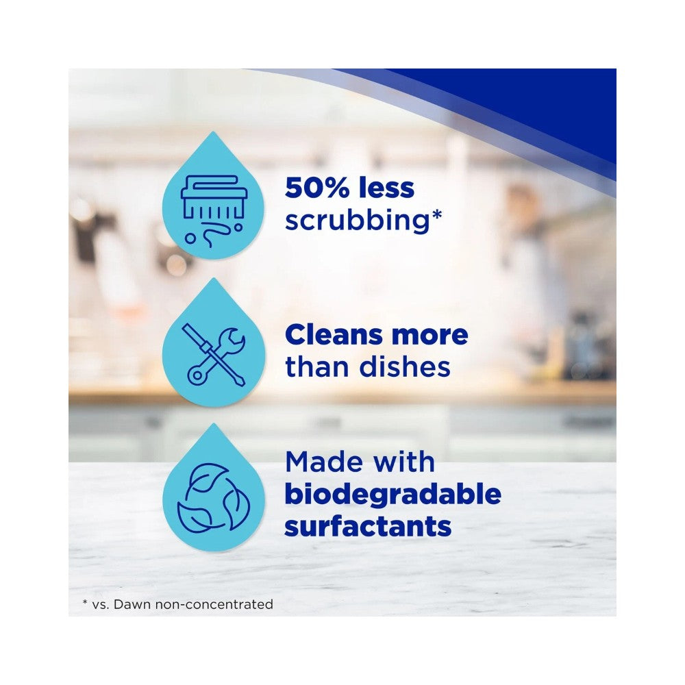 Dawn Ultra EZ-Squeeze Dish Soap Original Scent 22oz (650ml)