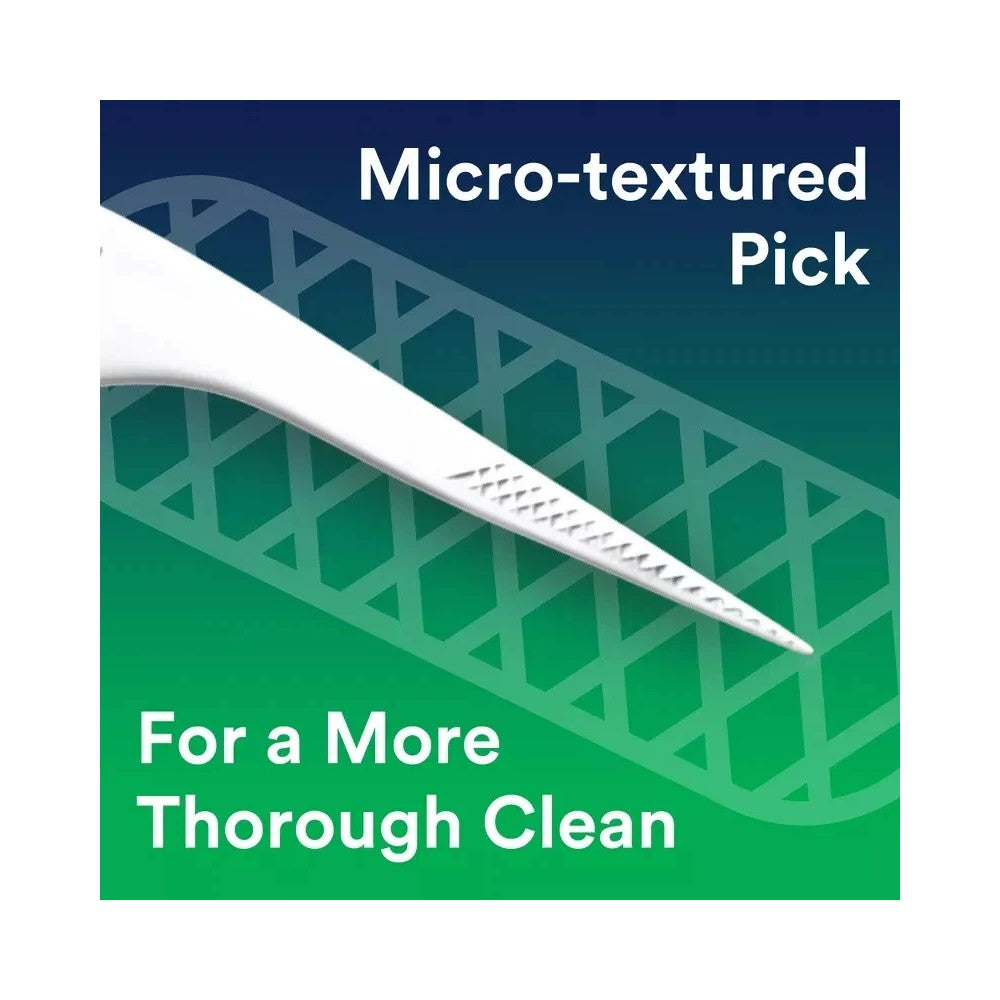 DenTek Advanced Clean Triple Clean Mint Flavoured Floss Picks 150's - Pack of 3