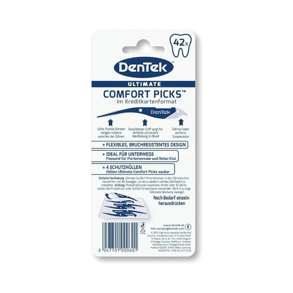 DenTek Ultimate Comfort Floss Picks 42's - Pack of 3