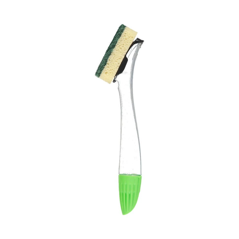 Dishmatic Fillable Washing Up Brush with Replaceable Sponge