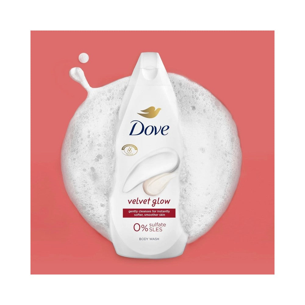 Dove Body Wash Velvet Glow 225ml