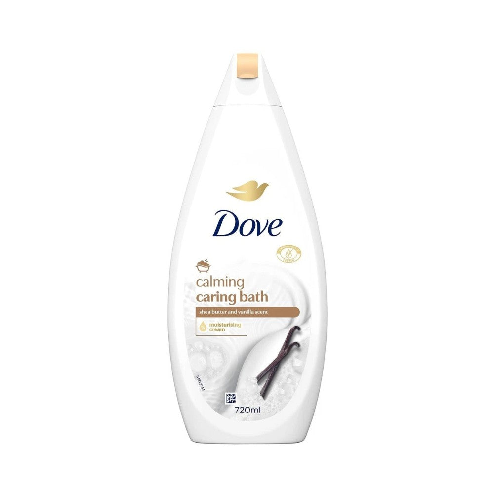 Dove Caring Bath Shea Butter & Vanilla Moisturising Cream 720ml