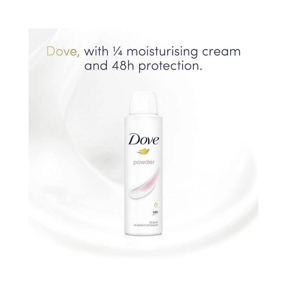 Dove Women Antiperspirant Deodorant Powder 0% Alcohol 150ml
