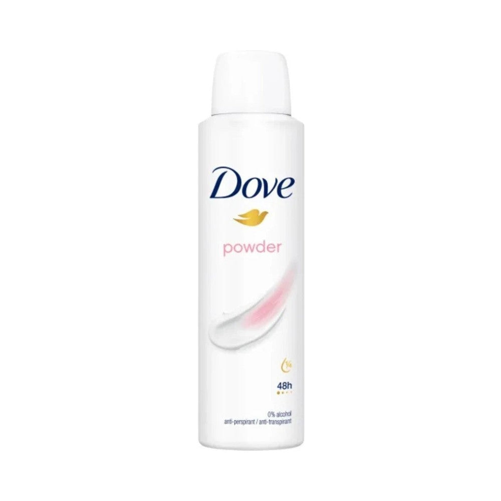 Dove Women Antiperspirant Deodorant Powder 0% Alcohol 150ml