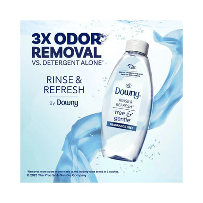 Downy Rinse & Refresh Free & Gentle Fabric Softener 48oz (1.43L)