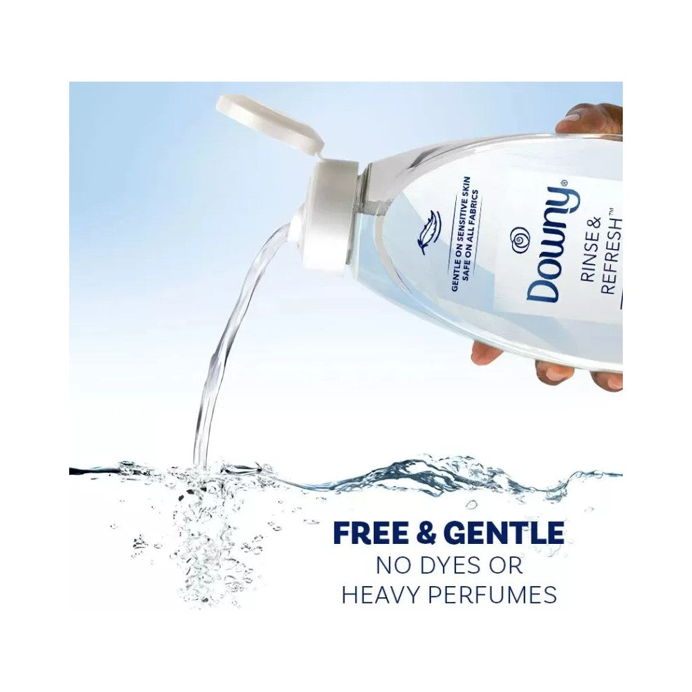 Downy Rinse & Refresh Free & Gentle Fabric Softener 48oz (1.43L)