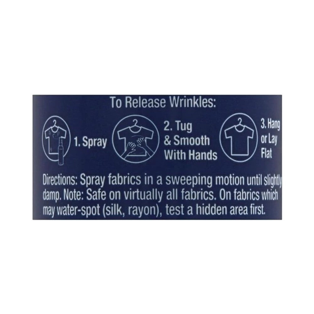 Downy Wrinkle Releaser Fabric Spray Fresh Scent 3oz (90ml) - Pack of 3