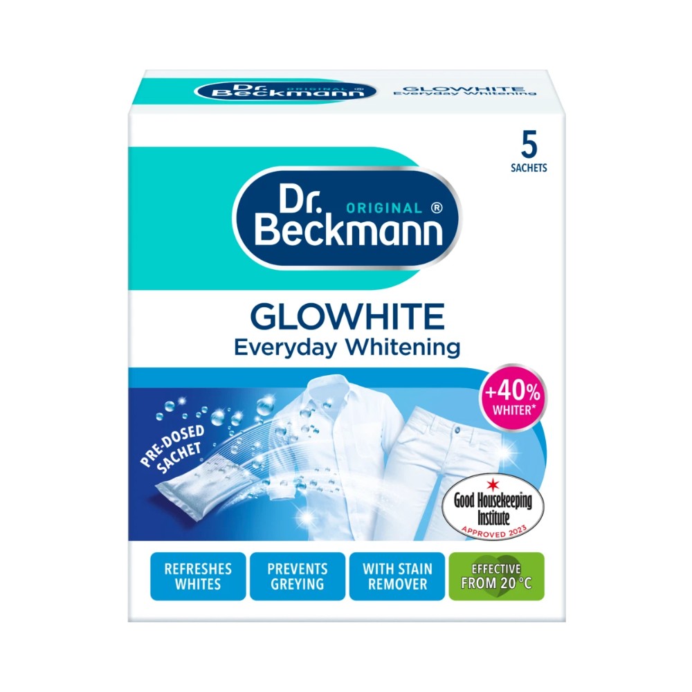 Dr Beckmann Glowhite Stain Remover Sachets 5's - 6 Boxes