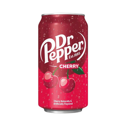 Dr Pepper Cherry Cans 12oz (355ml) - Pack of 12