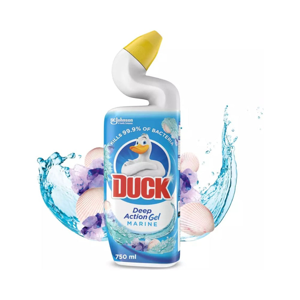 Duck Deep Action Gel Toilet Cleaner Marine Wave 750ml