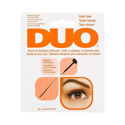 Duo Brush On Striplash Adhesive Dark Tone 0.18oz (5g)