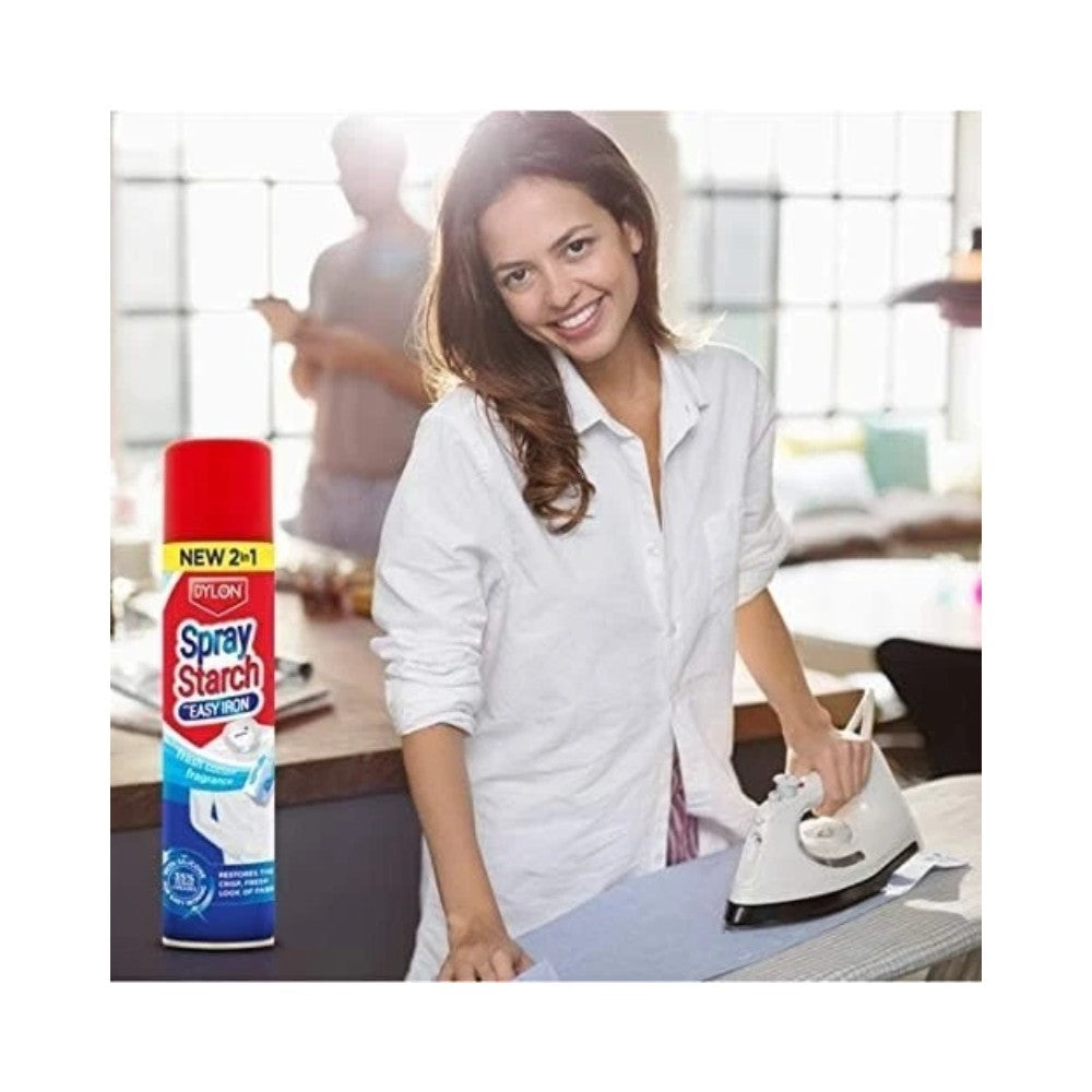 Dylon 2 in 1 Spray Starch with Easy Iron 300ml