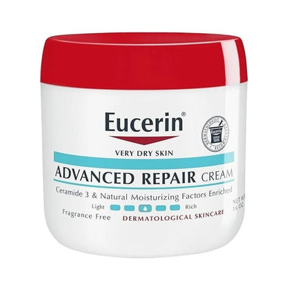 Eucerin Advanced Repair Cream Moisturizer Jar 16oz (454g) - Fragrance Free