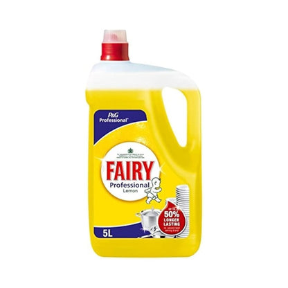 Fairy Professional Washing Up Liquid Lemon 5L