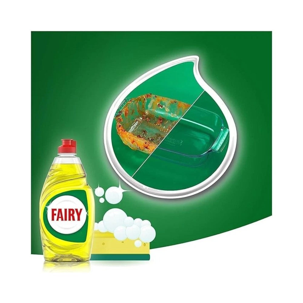 Fairy Washing Up Liquid Lemon 654ml