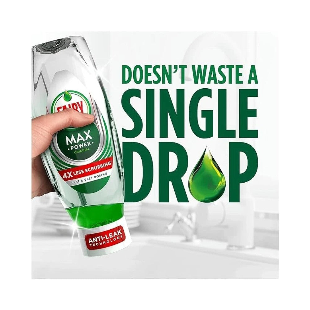 Fairy Max Power Original Washing Up Liquid 540ml