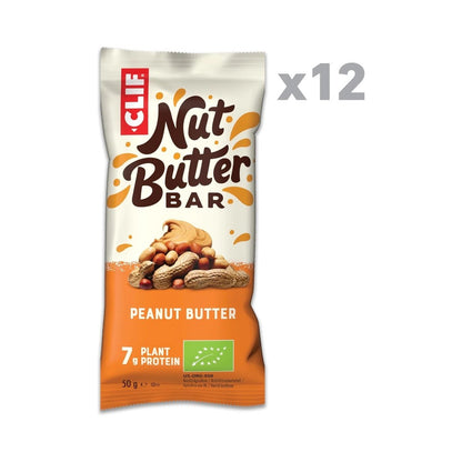CLIF Nut Butter Bar Energy Bars 50g - Pack of 12