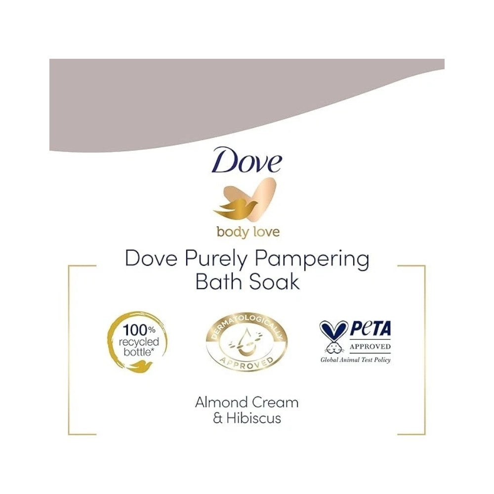 Dove Soothing Caring Bath Almond Oil & Hibiscus Body Wash 720ml