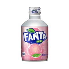 Fanta White Peach Metal Bottle 300ml - Japanese Import