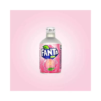 Fanta White Peach Metal Bottle 300ml - Japanese Import