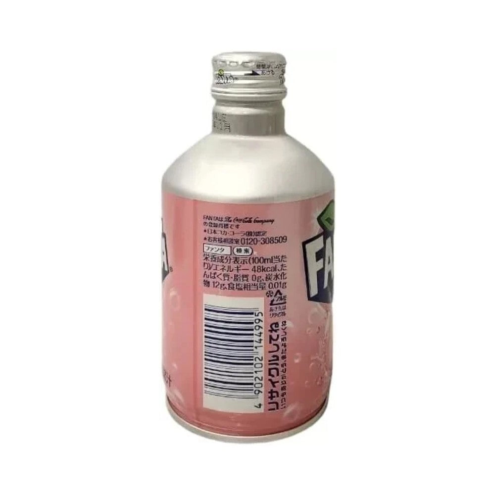 Fanta White Peach Metal Bottle 300ml - Japanese Import