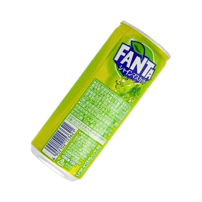 Fanta Shine Muscat Slim Cans 250ml - Pack of 30 - Japanese Import