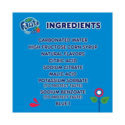 Fanta Berry Cans 12oz (355ml) - Pack of 12