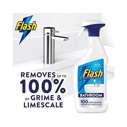 Flash with Febreze Fresh Scent Bathroom Cleaner Spray 800ml