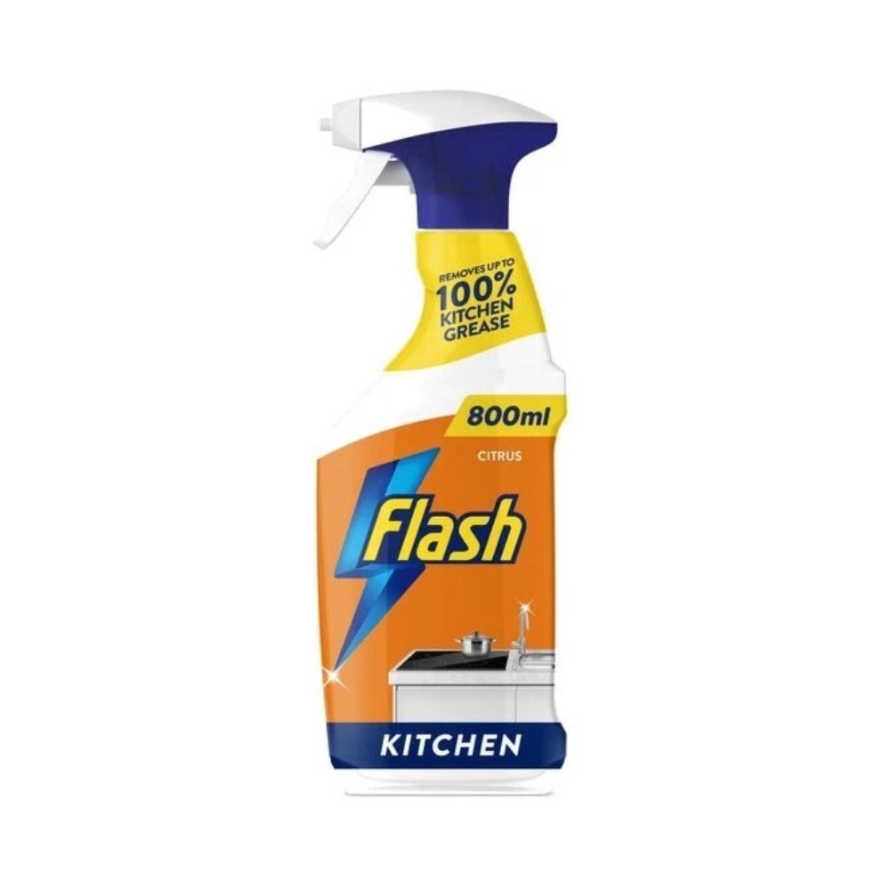 Flash Kitchen Cleaning Spray Citrus Scent 800ml