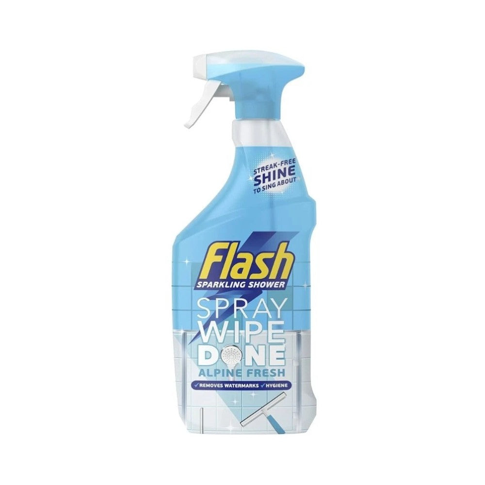Flash Spray Wipe Done Alpine Fresh Shower Cleaner Sprays 800ml