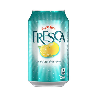 Fresca Soda Can Natural Grapefruit 355ml - 12 Pack