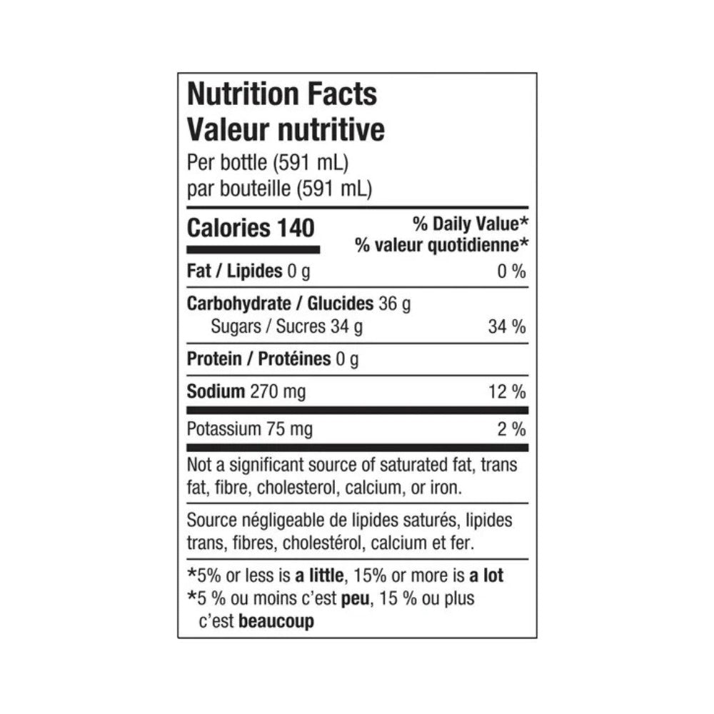 Gatorade Thirst Quencher Orange Bottle 591ml