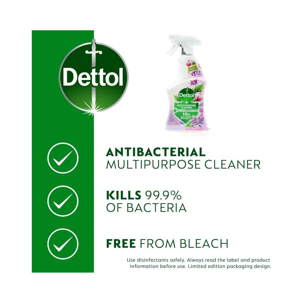 Dettol Pear & Winter Blossom Multipurpose Cleaning Spray 750ml