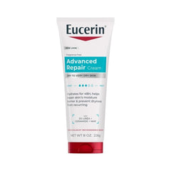 Eucerin Advanced Repair Cream Moisturizer Tube 8oz (226g) - Fragrance Free