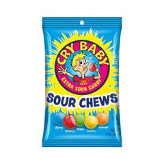 Cry Baby Extra Sour Chews Candy 7oz (198g)